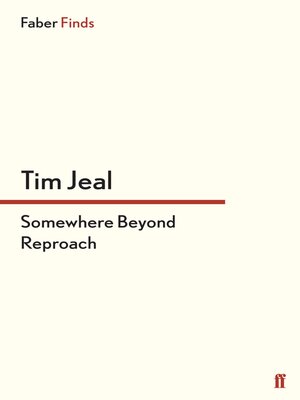 cover image of Somewhere Beyond Reproach